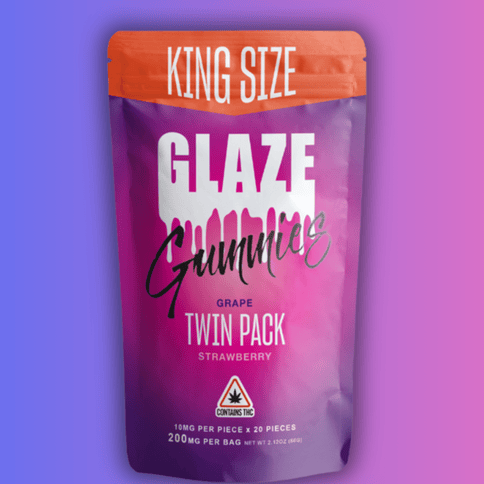 200MG Gummies | Strawberry & Grape Twin Pack