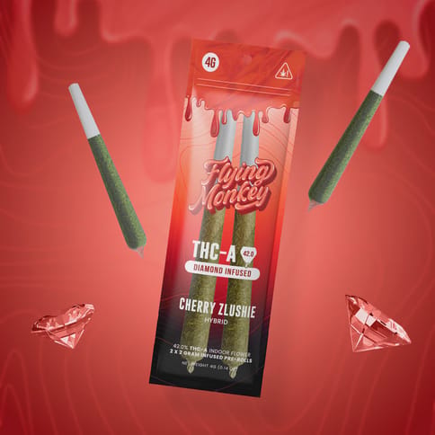 Flying Monkey THCA Cherry Zlushie 4G PreRoll