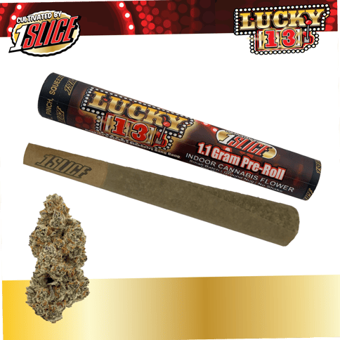 1Slice - Lucky 13 - Hybrid Pre-roll - 1.1g