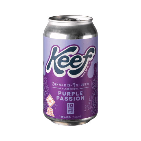 Keef Classic Soda | Purple Passion | 100mg | 12 FL OZ