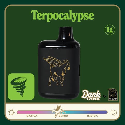 Mule | Terpocalypse | 1G | Live Resin | Dank Tank | Disposable