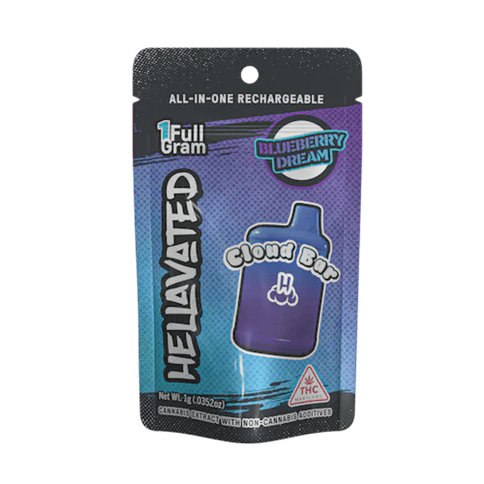 Hellavated | Cloud Bar | - Blueberry Dream | 1g