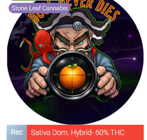 Boof Never Dies Rosin Stone Leaf