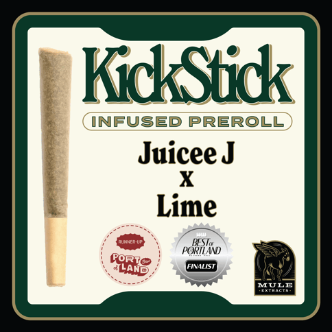 Juicee J x Lime 1G Infused Pre Roll (Mule)