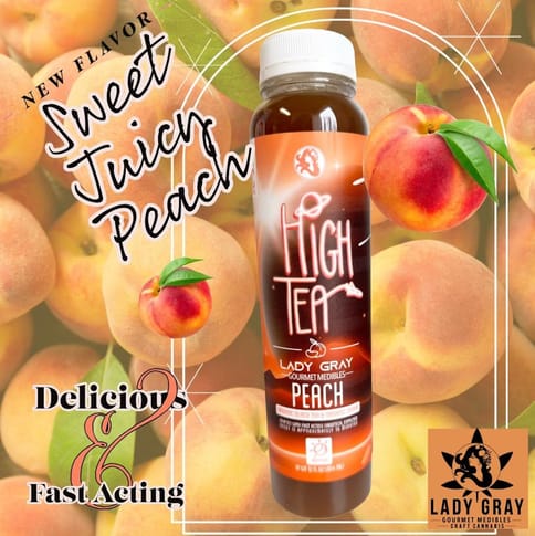 Peach High Tea (100mg) By Lady Gray