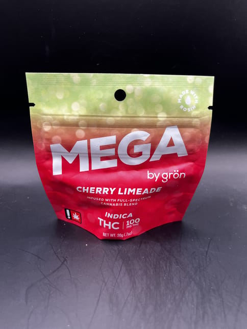 Grön | 100MG | Cherry Limeade (Indica) MEGA Pearl