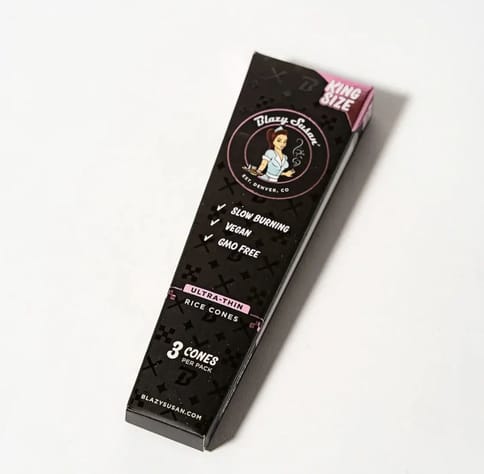 Blazy Susan Ultra Thin King Size Cones 3-Pack