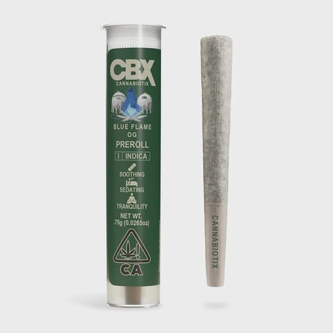 CBX | Blue Flame | Preroll | Indica | 0.75g