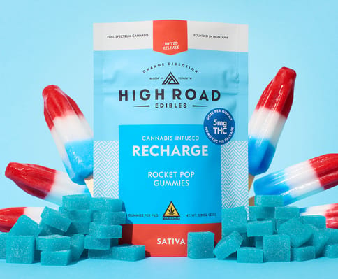 High Road - Recharge Gummies - Rocket Pop