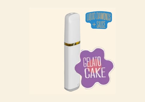 Gelato Cake Liquid Diamonds - AIO Vape - 1g
