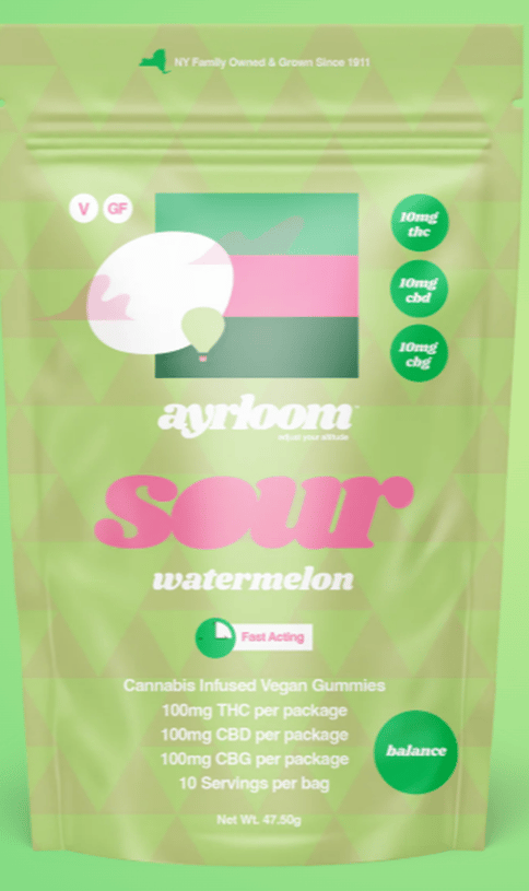 SOUR WATERMELON 10PK AYRLOOM