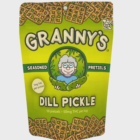 Grannys | Pretzel | Dill Pickle | 50x1mg