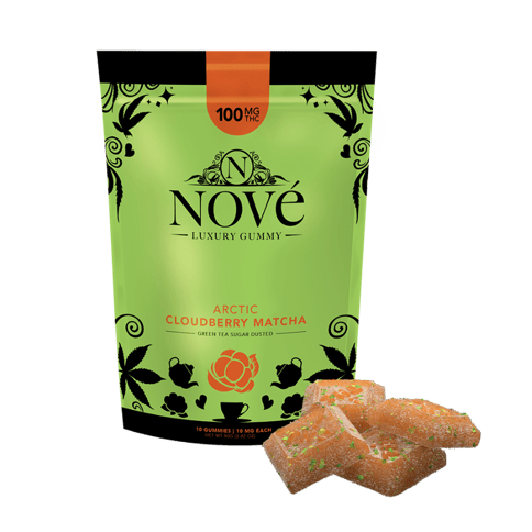 Nove Gummies | Arctic Cloudberry Matcha 100mg Rec