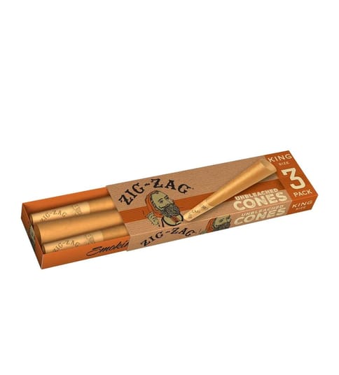 LuvBuds | Zig Zag King Size Pre-Rolled Cones 3pk