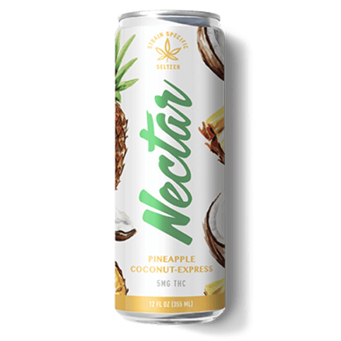 Pineapple Coconut | 5mg seltzer | by Nectar