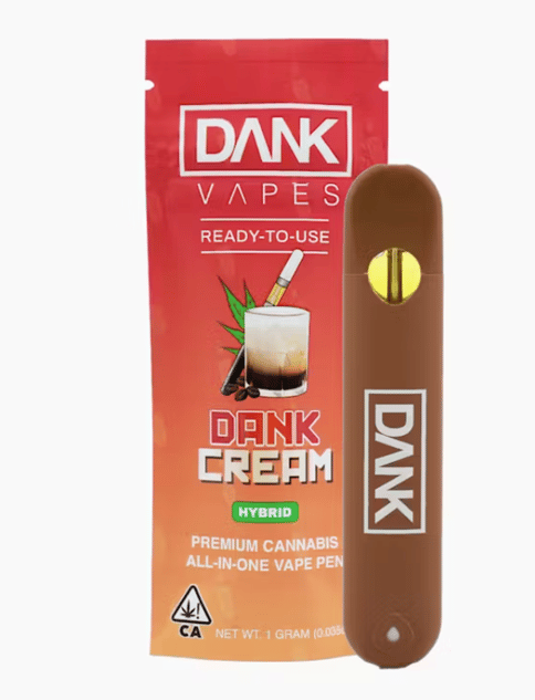 Dank - Dank Cream - All-in-one Disposable Vape Pen 1g