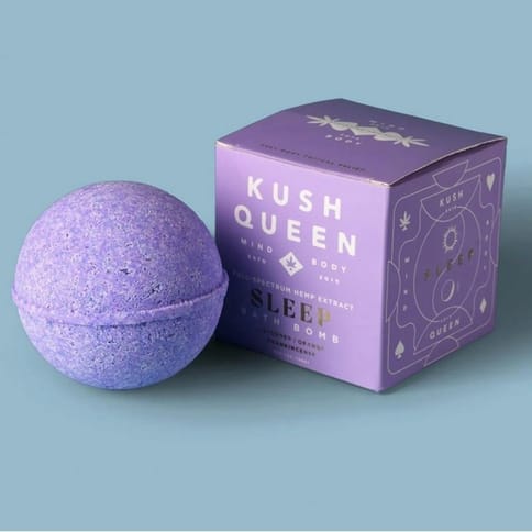 Kush Queen Sleep Bathbomb - Strawberry Bliss