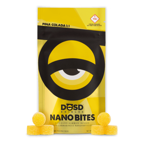 250 MG NANO BITES PINIA COLADA 1:1 INDICA