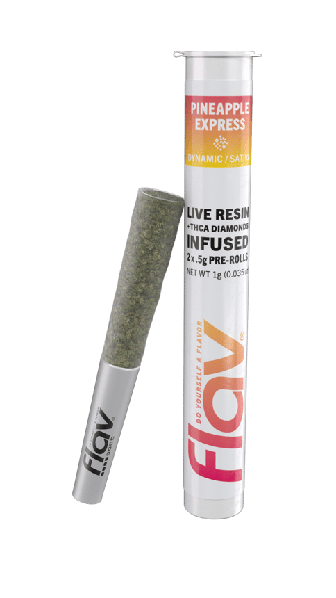 Flav - Pineapple Express - 0.5g 2Pk Infused PreRolls