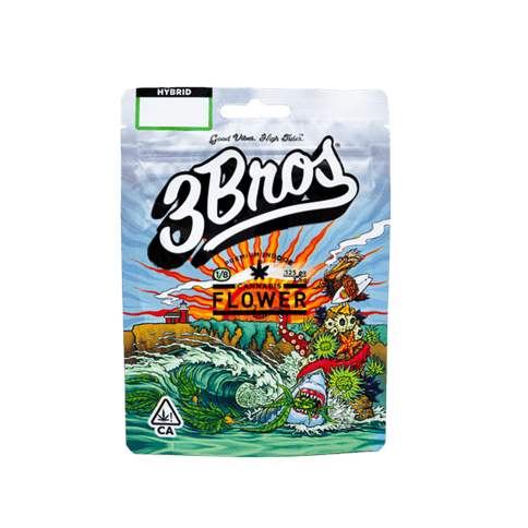 3 BROS - INDOOR FLOWER - CITRUS ZEST - 3.5G