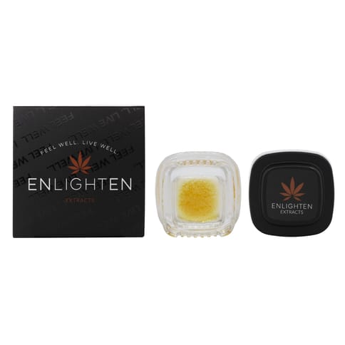 Enlighten | 1 Gram Sugar Wax - - Sunrise Pine
