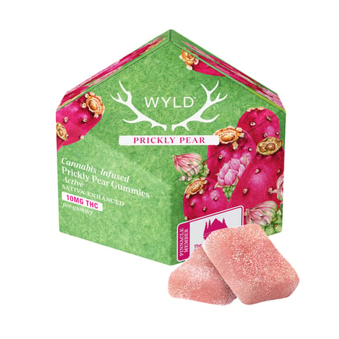 WYLD - THC GUMMY - PRICKLY PEAR - 100MG