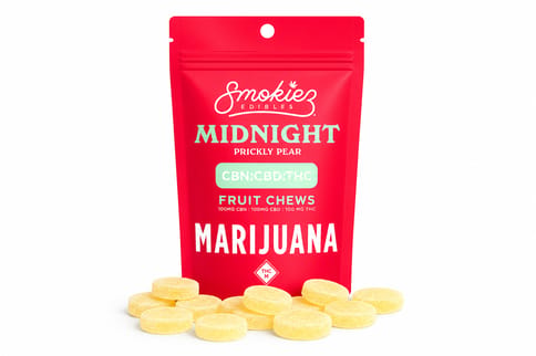Smokiez Edibles - Midnight Sweet Prickly Pear 1:1:1 - 100mg 10pk