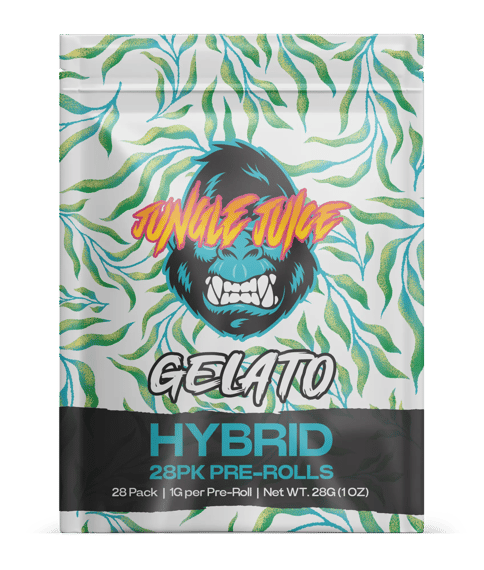 Gelato - Jungle Juice - Pre-Roll Multi-Pack(28x1G) - Hybrid - 28G**