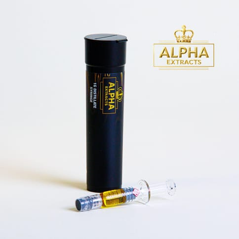 Alpha Extracts - Lemon Meringue - 1g Distillate Syringe