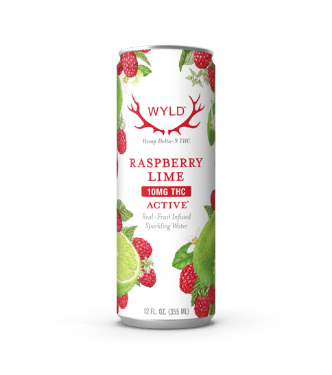 Wyld | D-9 Sparkling Water - Raspberry Lime