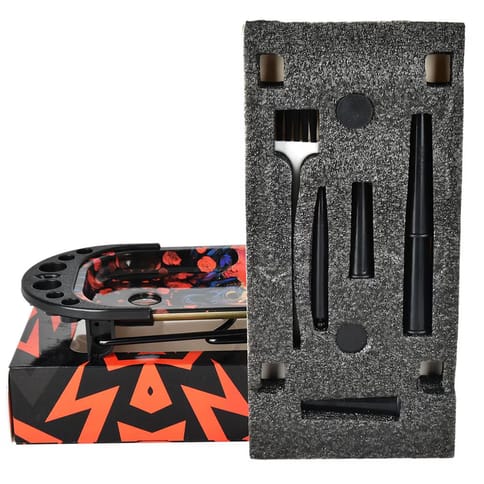 Elevated Metal Rolling Tray & Cone Loader Kit | Mixed Designs