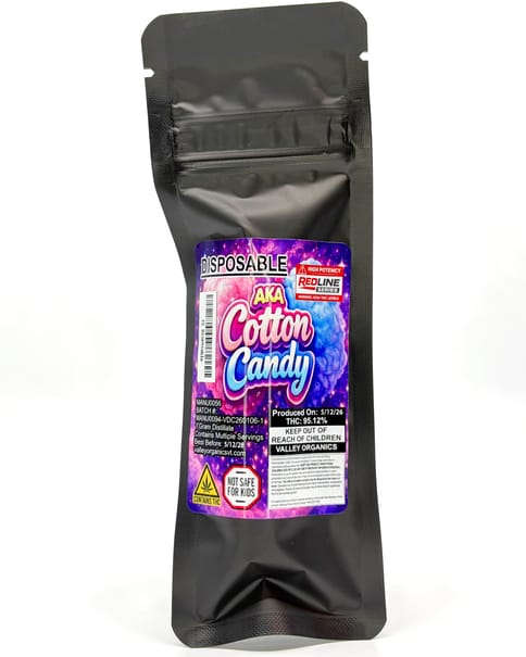 AKA Cotton Candy, 1g disposable vape cart