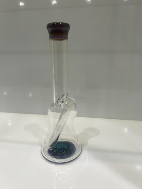 Mohawk Glass- Bell tube worked bottom