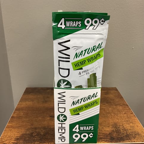 Wild Hemp Natural Hemp Wraps