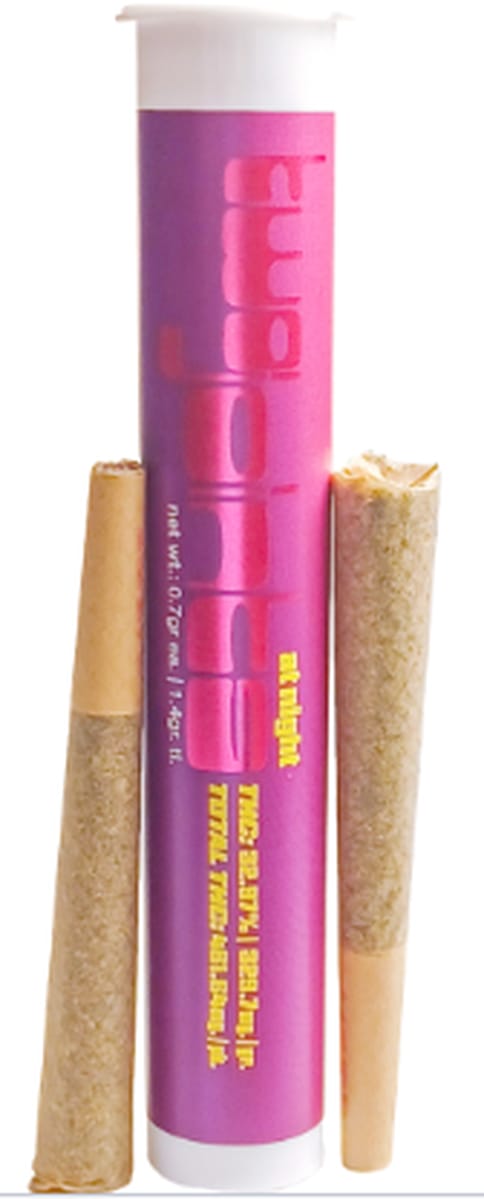 Two Joints - At Night - Pre-Rolls 2pk - 1.4g