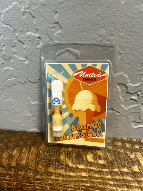 United 0.5g Cartridge Orange Creamsicle