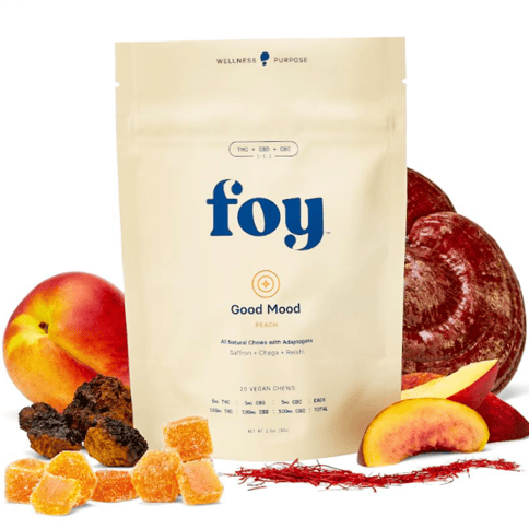Foy - Good Mood Peach - 100mg