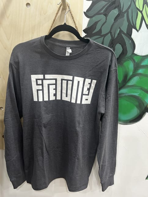 Cotton Heritage / Long Sleeve / Charcoal / 2XL