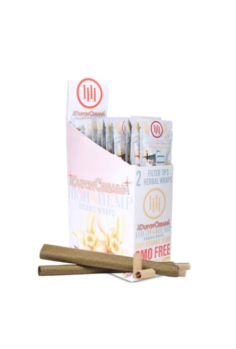 [ACC] HIGH HEMP | Organic Hemp Wraps | Dutch Cream | 2pk