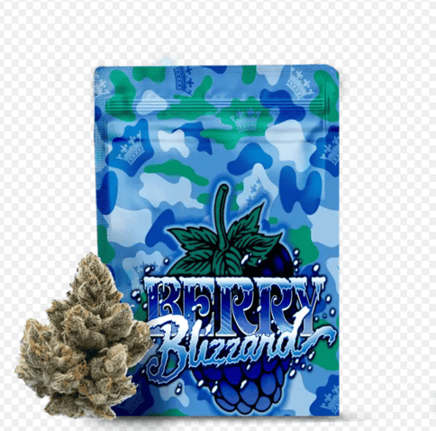 Flower | 3.5g | Hybrid | Berry Blizzard- Glitterbomb