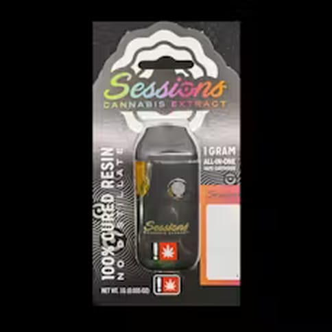 Citrus Noir Cured Resin 1G Button Disposable (Sessions)