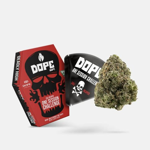 Cali Reaper  3.5g One Session Challenge Pre-Packaged Flower | Dope Department