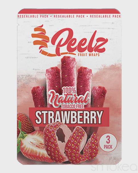 Peelz | Strawberry Fruit Wraps | 3 count