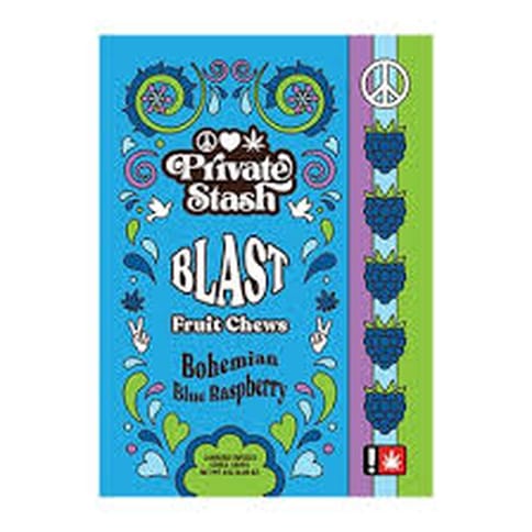 Blast Fruit Chew Bohemian Blue Raspberry 2 Piece