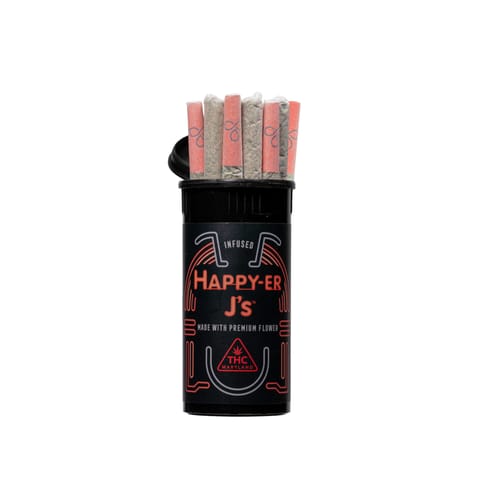 Evermore | Infused Pre-Roll | - Happy-er J | Funky Guava x House Blends | 0.5g x 7