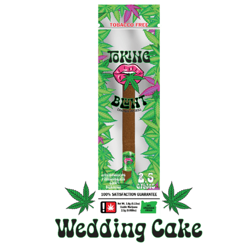 SINGLE BLUNT | WEDDING CAKE | INDICA DOMINANT HYBRID | 2.5 GRAMS