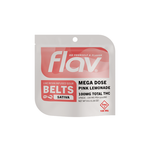 Flav - Mega Dose Live Resin Pink Lemonade - 100mg