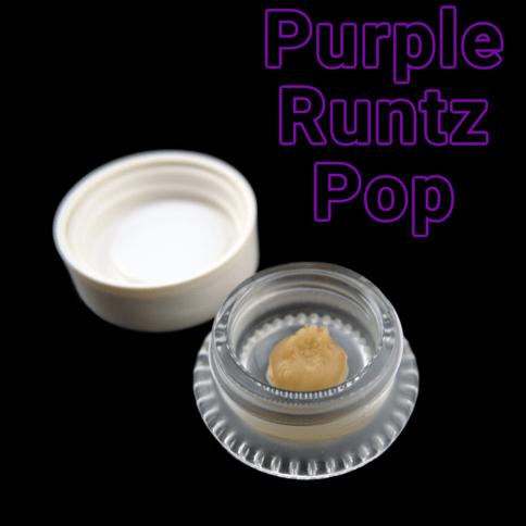 Purple Runtz Pop - 1g Live Rosin Dabs