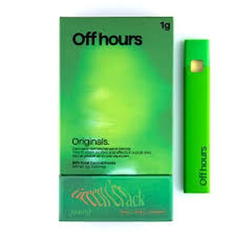 Off Hours - 1g AIO Vape Pen - Green Crack