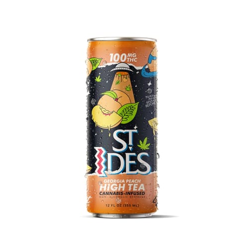 ST IDES - GEORGIA PEACH | 12OZ HIGH TEA 100MG